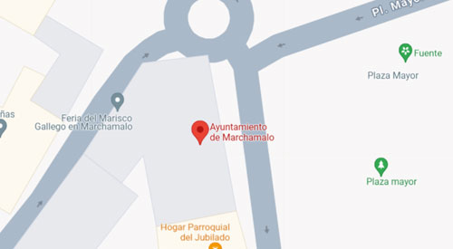 plano Registro Civil y Juzgado de Paz de Marchamalo Guadalajara