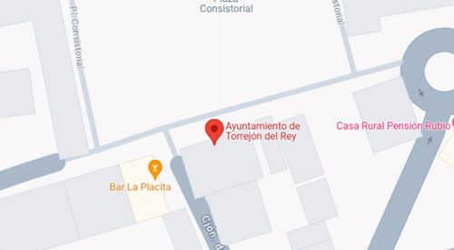 plano Registro Civil y Juzgado de Paz de Torrejón del Rey Guadalajara