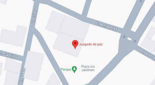plano Registro Civil y Juzgado de Paz de Villanueva de la Torre Guadalajara